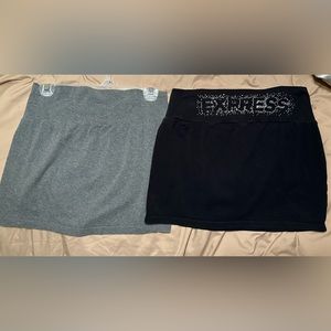 2 for 1 Express stretch mini skirts